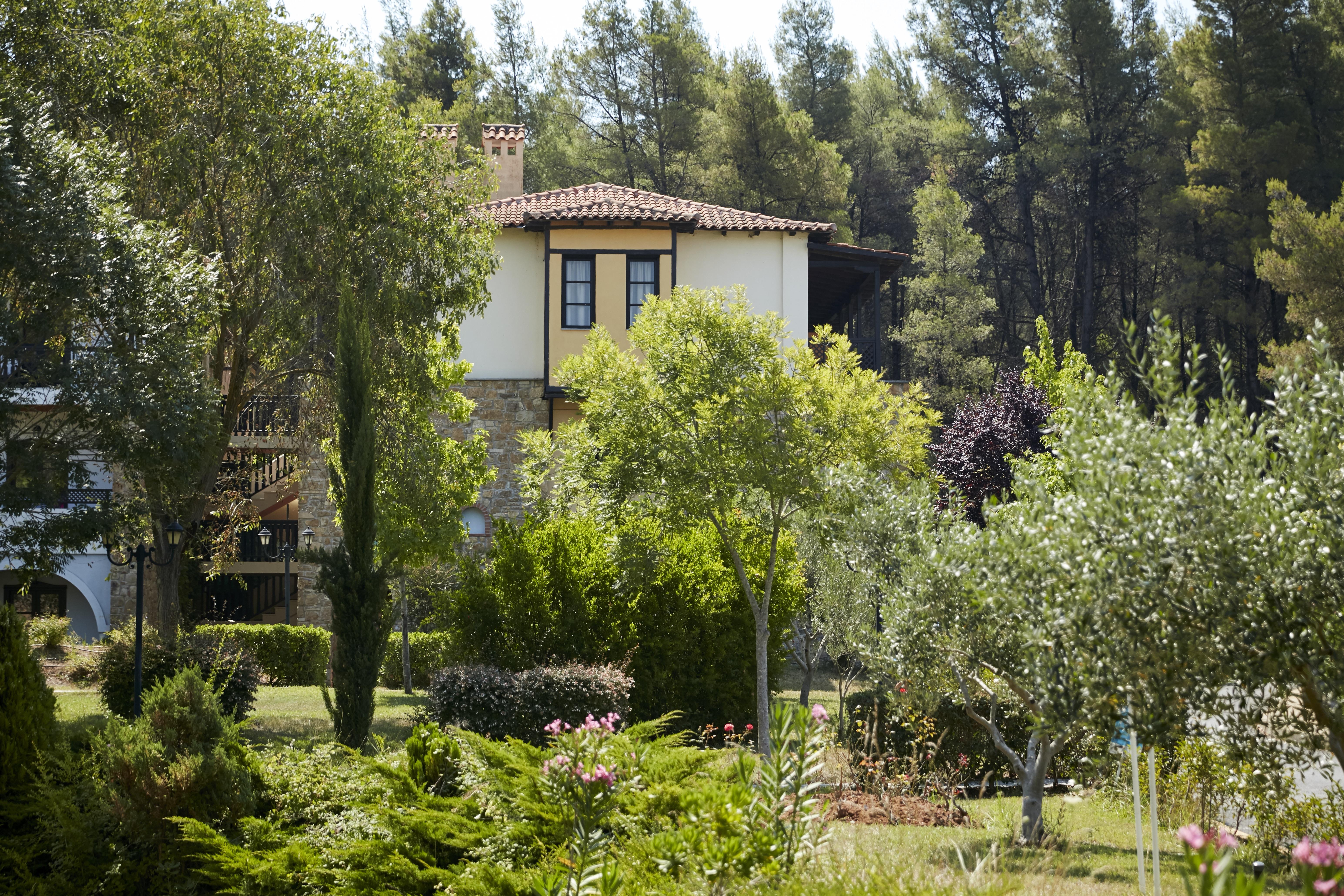 Simantro Beach Sani  Exterior foto The house of the poet in the village of Agia Varvara, Arcadia