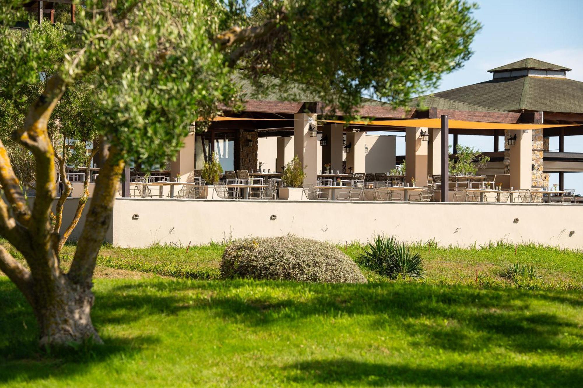 Simantro Beach Sani  Exterior foto The campus of the University of Patras